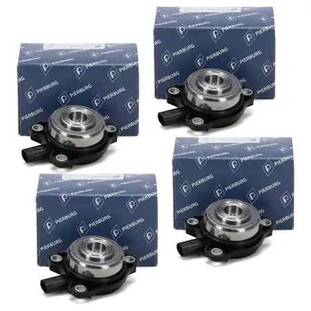 4x PIERBURG 7.06117.25.0 Zentralmagnet Nockenwellenverstellung MERCEDES M272 M273