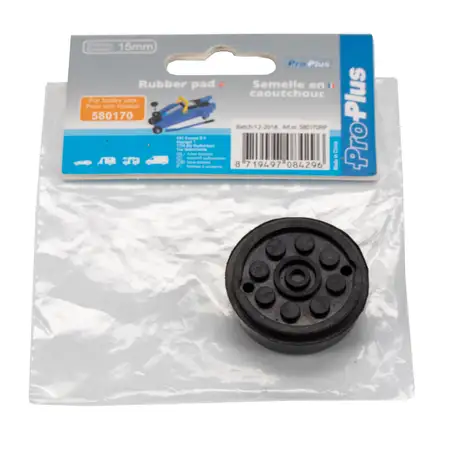 PROPLUS 580170RP Auflage Unterstellbock 39mm Gummiauflage f&uuml;r Rangierwagenheber