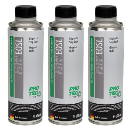 PROTEC EOSL Engine Oil Stop Leak &Ouml;lsystem Dicht &Ouml;lverluststop Dichtmittel 1125ml