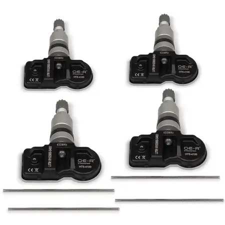 4x Reifendrucksensor PORSCHE 991 3.0 Carrera/S + 4.0 GT3 RS / R 9A790727502