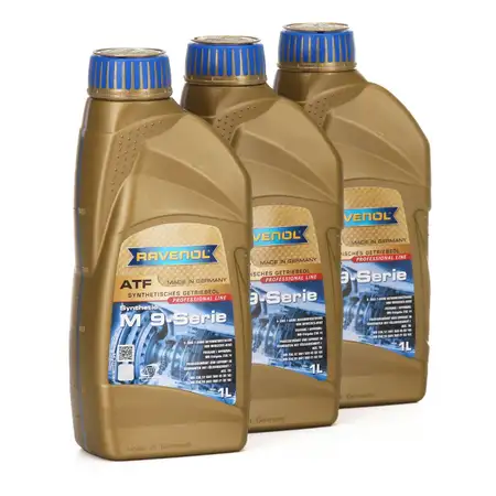 RAVENOL Getriebe&ouml;l Automatikgetriebe&ouml;l ATF M 9-SERIE MB 236.14 - 3L 3 Liter