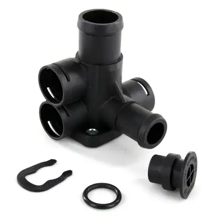 Wasserflansch K&uuml;hlwasserflansch K&uuml;hlmittelflansch AUDI 80 100 GOLF 2 PASSAT 3A