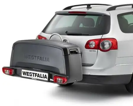 Transportbox f&uuml;r WESTFALIA Fahrradtr&auml;ger Hecktr&auml;ger BC60 &amp; BC70 &amp; BIKELANDER