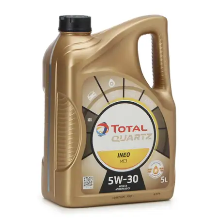5L TOTAL QUARTZ INEO MC3 5W-30 Motor&ouml;l PSA B71 2297 MB 229.52 BMW LL-04 5 Liter
