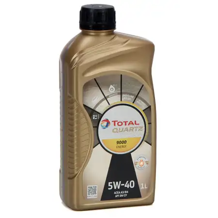 1L TOTAL QUARTZ 9000 ENERGY 5W-40 Motor&ouml;l f&uuml;r BMW LL-01 MB 229.5 229.3 - 1 Liter