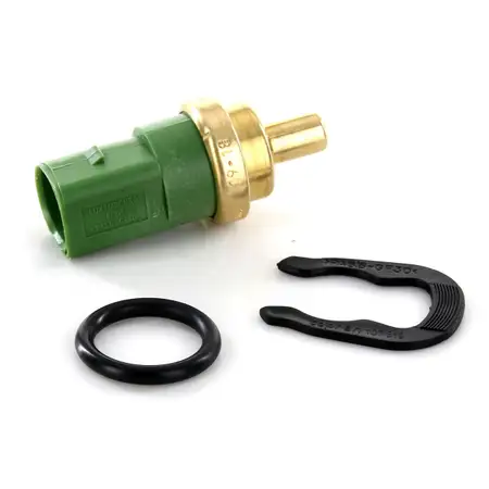 Temperaturgeber K&uuml;hlmittel + Dichtring + Haltefeder f&uuml;r AUDI FORD SEAT SKODA VW