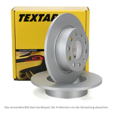TEXTAR Bremsscheiben f&uuml;r Honda Civic VII VIII IX Stufenheck Hatchback hinten