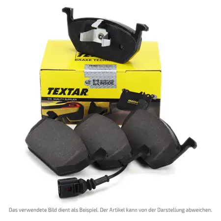 TEXTAR Bremsbel&auml;ge + Wako MERCEDES W203 S203 CL203 C209 A209 R171 vorne