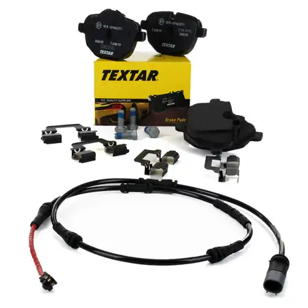 TEXTAR Bremsbel&auml;ge + Wako f&uuml;r BMW 5er Touring F11 520-535i 518-530d hinten