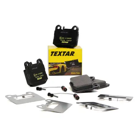 TEXTAR Bremsbel&auml;ge + Wako MERCEDES M-KLASSE W163 ML320-55AMG ML270/400CDI hinten