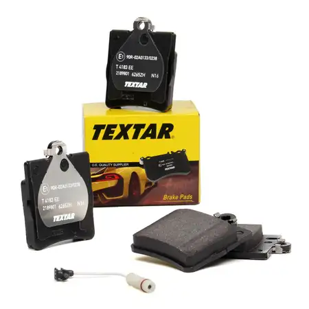 TEXTAR Bremsbel&auml;ge + Wako MERCEDES CLK C208 A208 E-KLASSE W210 S210 hinten