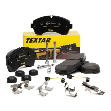 TEXTAR Bremsbel&auml;ge + Wako MERCEDES SPRINTER (906) f&uuml;r VW CRAFTER 30-50 vorne