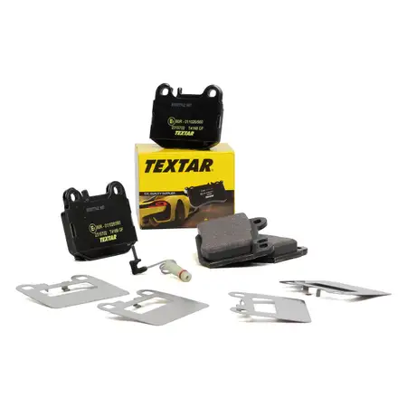 TEXTAR Bremsbel&auml;ge + Wako MERCEDES M-KLASSE W163 ML320 ML350 ML270CDI hinten