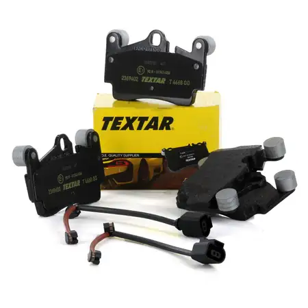 TEXTAR Bremsbel&auml;ge + Wako AUDI Q7 4L PORSCHE Cayenne 9PA VW Touareg 7L hinten