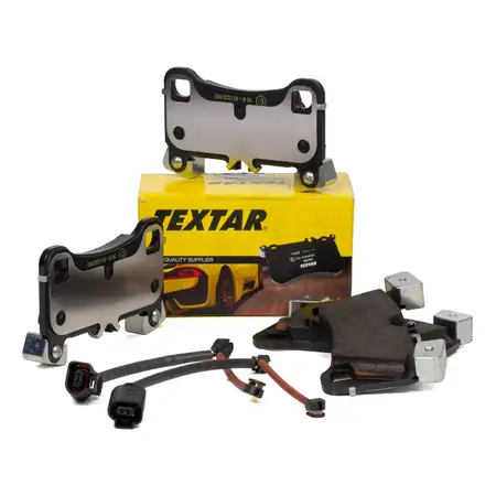 TEXTAR Bremsbelagsatz + Warnkontaktkabel f&uuml;r VW TOUAREG (7L) PR-1KD/2ED hinten