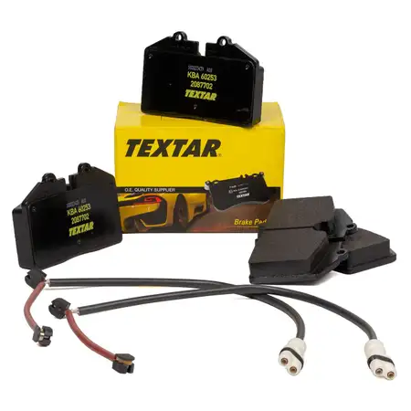 TEXTAR Bremsbel&auml;ge + Wako f&uuml;r PORSCHE 911 (964 993) 3.3 Turbo 3.6 Carrera hinten