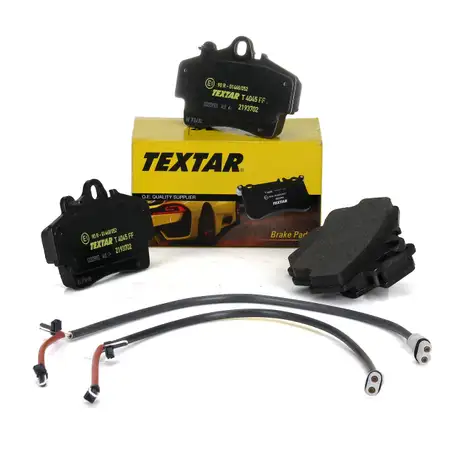 TEXTAR Bremsbel&auml;ge + Wako f&uuml;r PORSCHE BOXSTER (986) 2.5 + 2.7 204-228 PS vorne