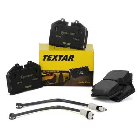 TEXTAR Bremsbel&auml;ge + Wako PORSCHE 911 (964) 3.6 Carrera 250 PS ab 07.1991 hinten