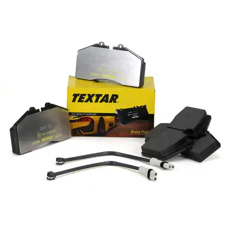 TEXTAR Bremsbel&auml;ge + Wako f&uuml;r PORSCHE 928 5.0 S + 5.0 S,S4 bis 12.1988 vorne