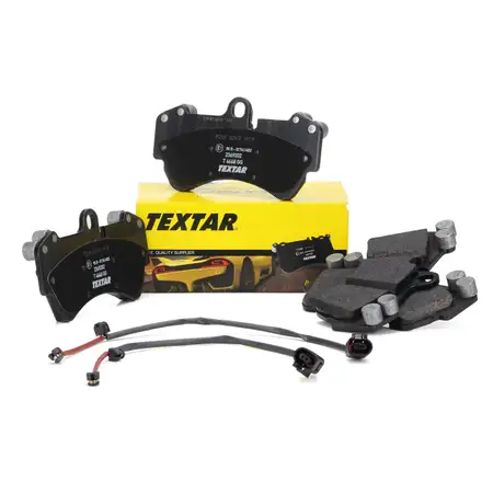TEXTAR Bremsbel&auml;ge + Wako PORSCHE CAYENNE (9PA) 1LK VW TOUAREG (7L) 1LC vorne