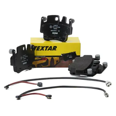 TEXTAR Bremsbel&auml;ge + Wako PORSCHE 911 (997) 3.6 Carrera/4 3.8 Carrera S/4S vorne