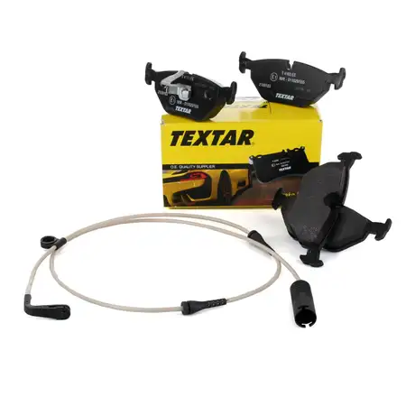 TEXTAR Bremsbel&auml;ge + Wako BMW 5er E39 Touring 520-540i 520-530d 525tds hinten
