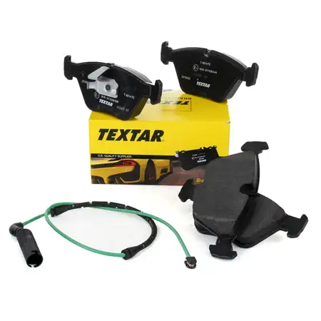 TEXTAR Bremsbel&auml;ge Bremskl&ouml;tze Wako f&uuml;r BMW 3er E46 330i 330xi 330d 330xd vorne