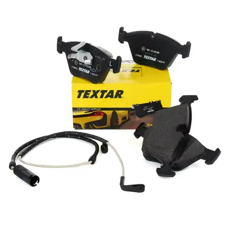 TEXTAR Bremsbel&auml;ge + Wako f&uuml;r BMW 5er E39 520-530i 520/525/530d 525td/tds vorne
