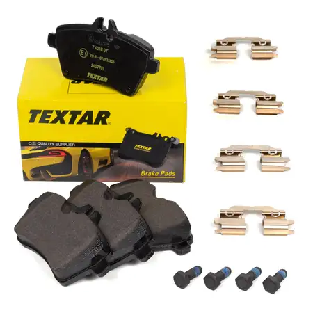 TEXTAR Bremsbel&auml;ge Bremsbelagsatz + Wako Mercedes Viano Vito W639 vorne 2400701