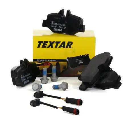 TEXTAR Bremsbel&auml;ge Bremsbelagsatz + Wako Mercedes Viano Vito W639 hinten 2400801