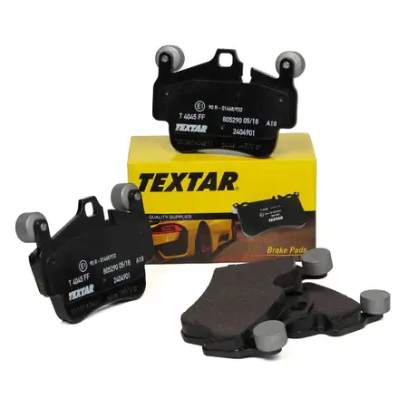 TEXTAR Bremsbel&auml;ge PORSCHE 911 (997) vorne / hinten + BOXSTER CAYMAN (987) vorne