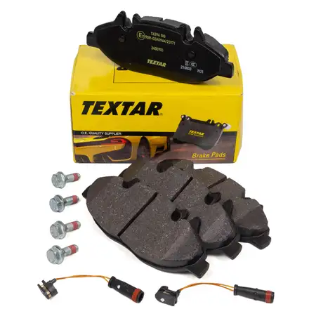 TEXTAR Bremsbel&auml;ge Bremsbelagsatz Mercedes A-Klasse W169 A150 A160 A160CDI vorne