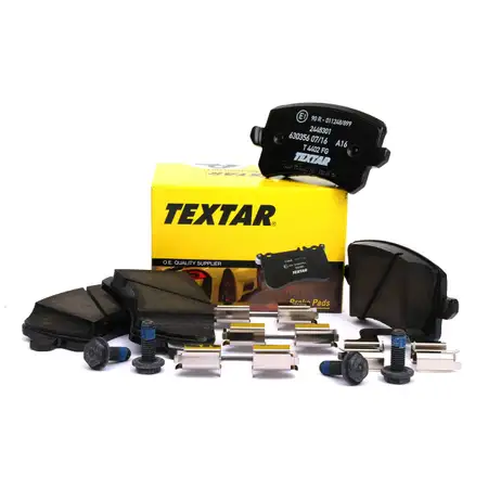 TEXTAR Bremsbel&auml;ge Audi Q3 Seat Alhambra VW Golf V Passat Sharan Tiguan hinten