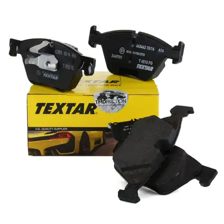 TEXTAR Bremsbel&auml;ge Bremskl&ouml;tze f&uuml;r BMW 5er F10 F18 F11 520-530i 518-525d vorne