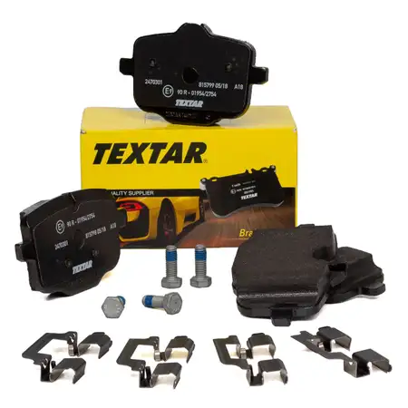 TEXTAR Bremsbel&auml;ge f&uuml;r BMW 5er F10 F18 F11 6er F12 F13 F06 7er F11 G12 hinten