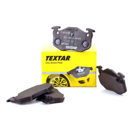 TEXTAR Bremsbel&auml;ge Bremsbelagsatz Bremskl&ouml;tze Citroen f&uuml;r Peugeot Renault hinten