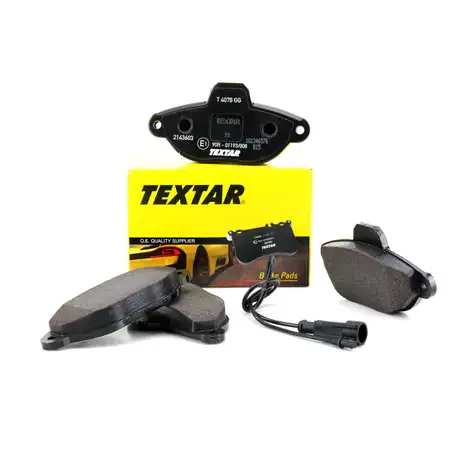 TEXTAR Bremsbel&auml;ge Bremskl&ouml;tze + f&uuml;r Fiat Punto (176 188) Lancia Y (840A) vorne