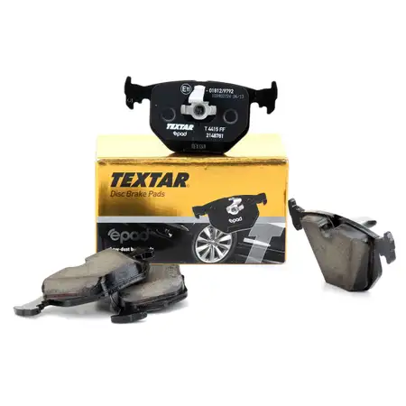 TEXTAR epad CERAMIC Bremsbel&auml;ge Bremsbelagsatz f&uuml;r BMW E46 E39 E38 X3 X5 hinten