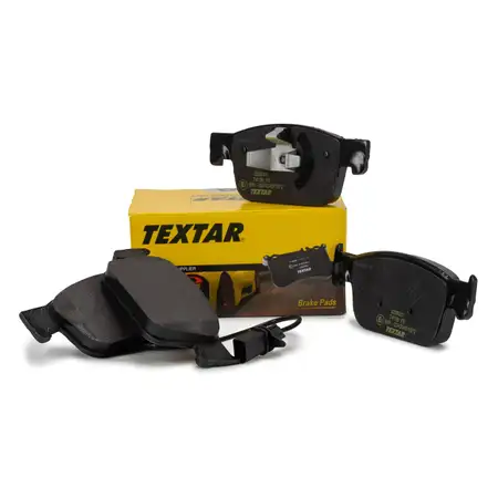 TEXTAR 2238301 Bremsbel&auml;ge + Warnkontakt AUDI A4 (B9) A5 (F5) PR-1LA/1LB vorne