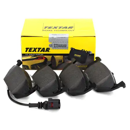 TEXTAR Bremsbel&auml;ge Bremskl&ouml;tze vorne 2313101 f&uuml;r VW GOLF 5/6 PLUS JETTA POLO