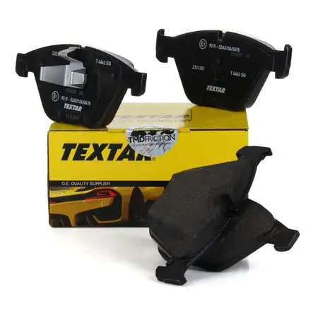 TEXTAR 2331301 Bremsbel&auml;ge f&uuml;r BMW 3er E90 E91 E92 E93 320-325i 318d 320d vorne