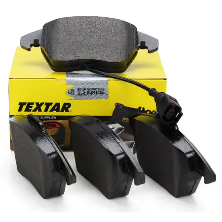 TEXTAR Bremsbel&auml;ge + Wako AUDI A1 A3 8P SEAT SKODA VW GOLF 5 6 PASSAT POLO vorne