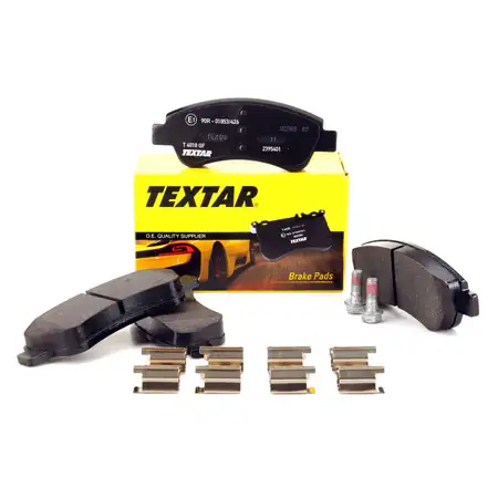 TEXTAR Bremsbel&auml;ge Bremskl&ouml;tze f&uuml;r Citroen C2 C3 C4 DS3 XSARA Peugeot 206 vorne
