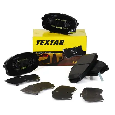 TEXTAR Bremsbel&auml;ge Bremskl&ouml;tze f&uuml;r Hyundai i30 (FD GD) Kia Carens II Cee'D vorne