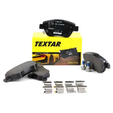 TEXTAR Bremsbel&auml;ge Bremsbelagsatz f&uuml;r Fiat Doblo Cargo (223) Opel Corsa D vorne