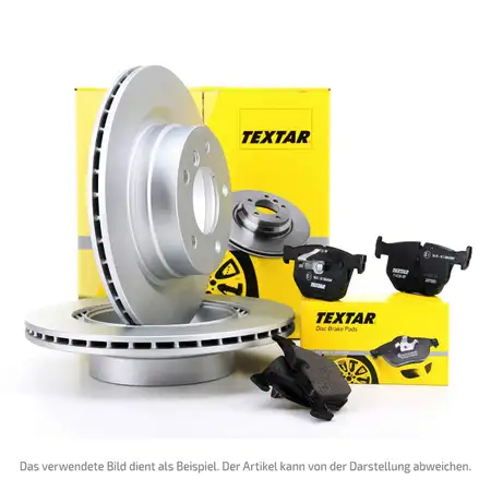 TEXTAR Bremsen Bremsscheiben + Bel&auml;ge f&uuml;r Opel Signum Vectra C Saab 9-3 hinten