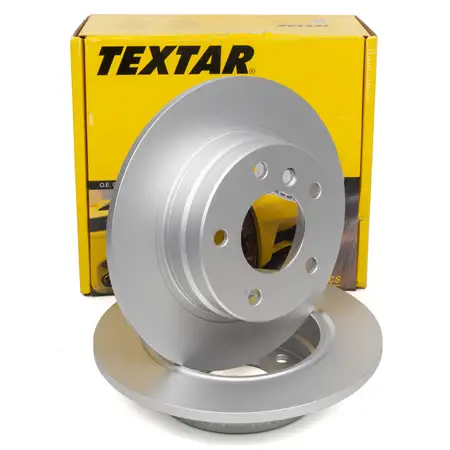 TEXTAR Bremsscheiben f&uuml;r BMW 3er E36 316-325i 318-325tds E46 316/318i hinten