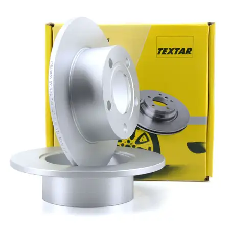 TEXTAR Bremsscheiben f&uuml;r Audi 100 A6 C4 C5 Skoda Superb 3U4 VW Passat 3B hinten