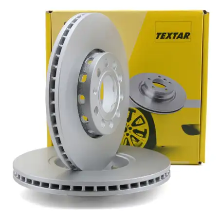 TEXTAR Bremsscheiben Satz f&uuml;r Audi A4 (8D B5 B6 B7) A8 (4D) VW Passat (3B) vorne