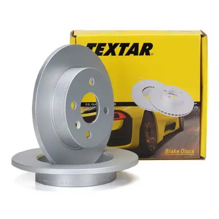 TEXTAR Bremsscheiben Satz f&uuml;r Opel Astra G H Combo Meriva A hinten